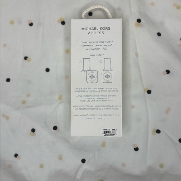 Michael Kors Brown Leather Watch Strap - Picture 8 of 9